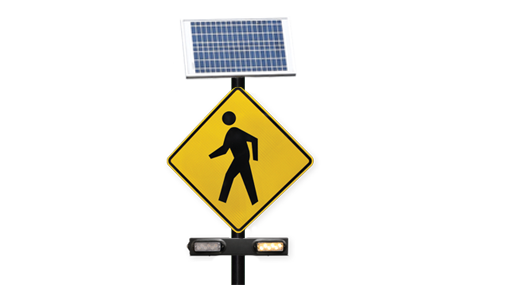Solar Powered Flashing Beacons